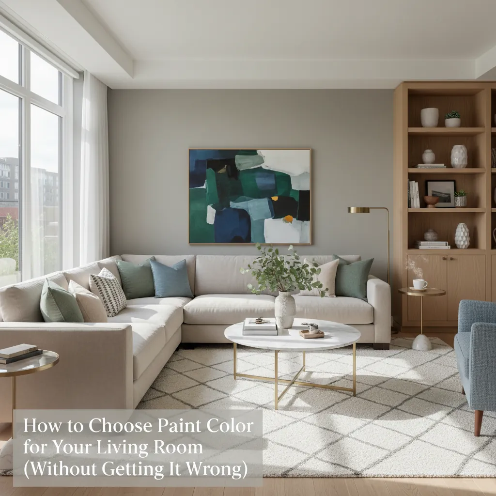How to Choose Paint Color for Your Living Room (Without Getting It Wrong) - Read More Decor Copilot Real Estate Design Ideas
