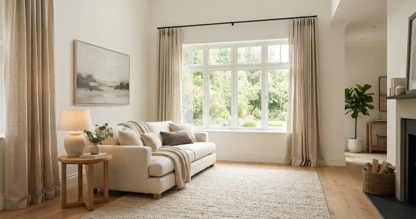 How High to Hang Curtain Rods (and Which Curtain Length to Buy) - Read More Decor Copilot Real Estate Design Ideas
