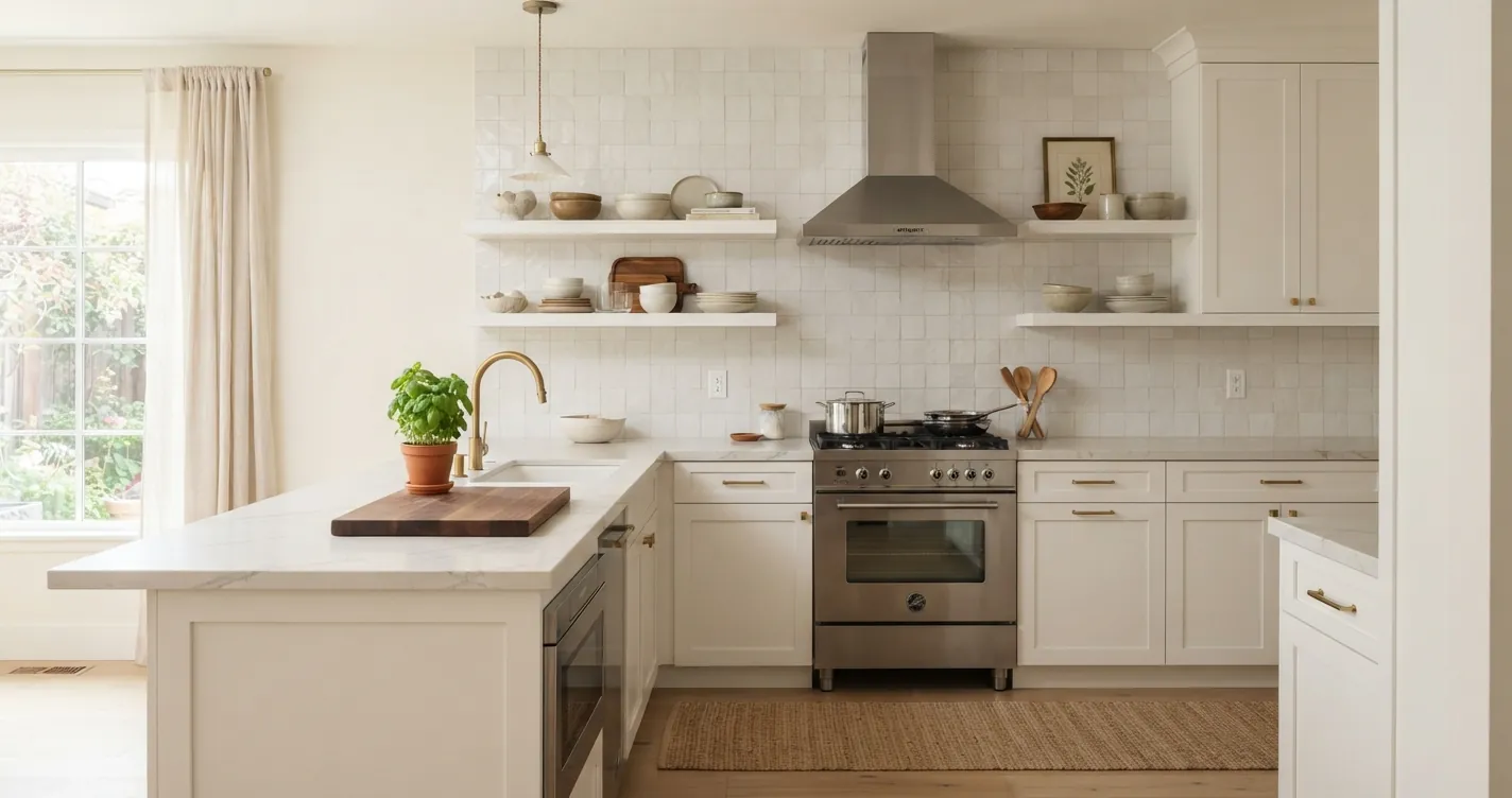 How to Choose a Kitchen Backsplash That Goes With Your Countertop - Decor Copilot Interior Design & Virtual Staging Transformation