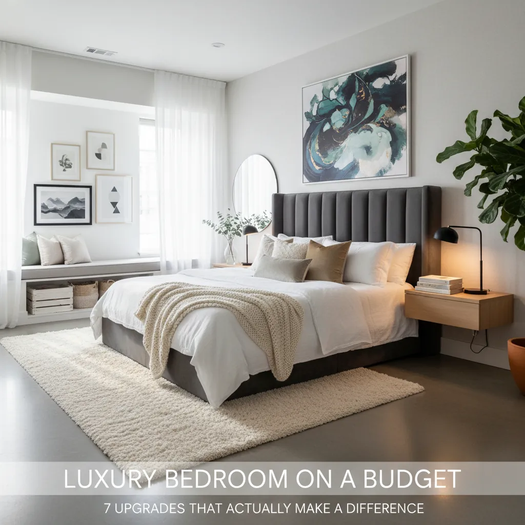 Luxury Bedroom on a Budget: 7 Upgrades That Actually Make a Difference - Read More Decor Copilot Real Estate Design Ideas