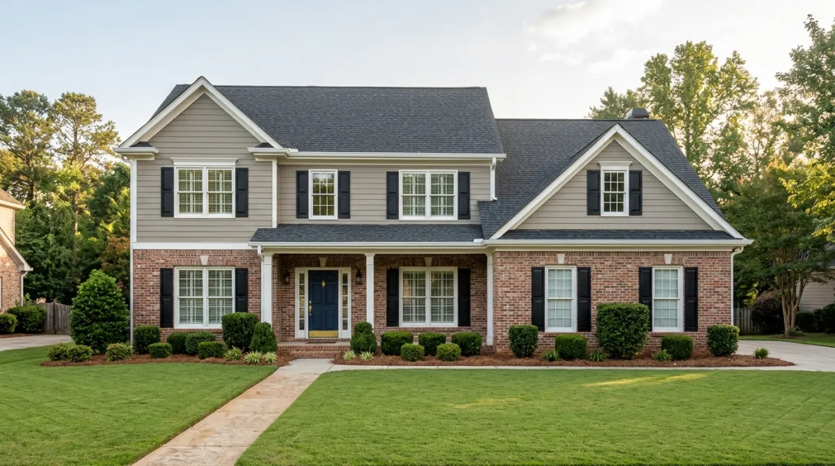 What Siding Color Goes With Red Brick? Pairings That Work (and Ones That Fight) - Read More Decor Copilot Real Estate Design Ideas