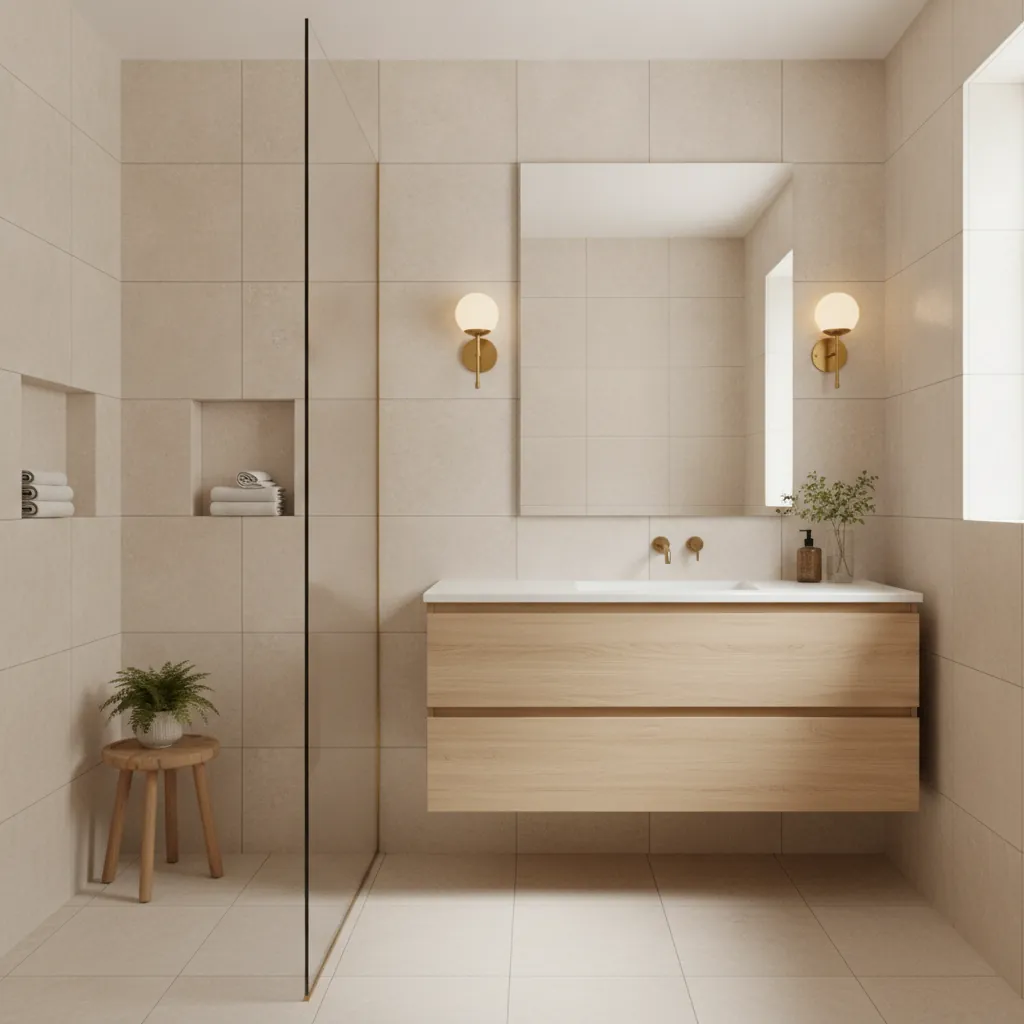 Small Bathroom Ideas: 15 Ways to Make a Tiny Bathroom Feel Bigger - Read More Decor Copilot Real Estate Design Ideas