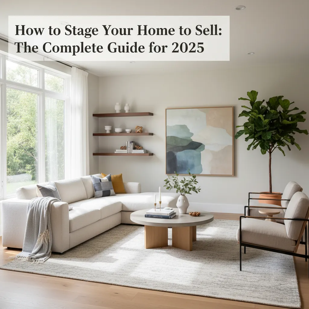 How to Stage Your Home to Sell: The Complete Guide for 2025 - Read More Decor Copilot Real Estate Design Ideas