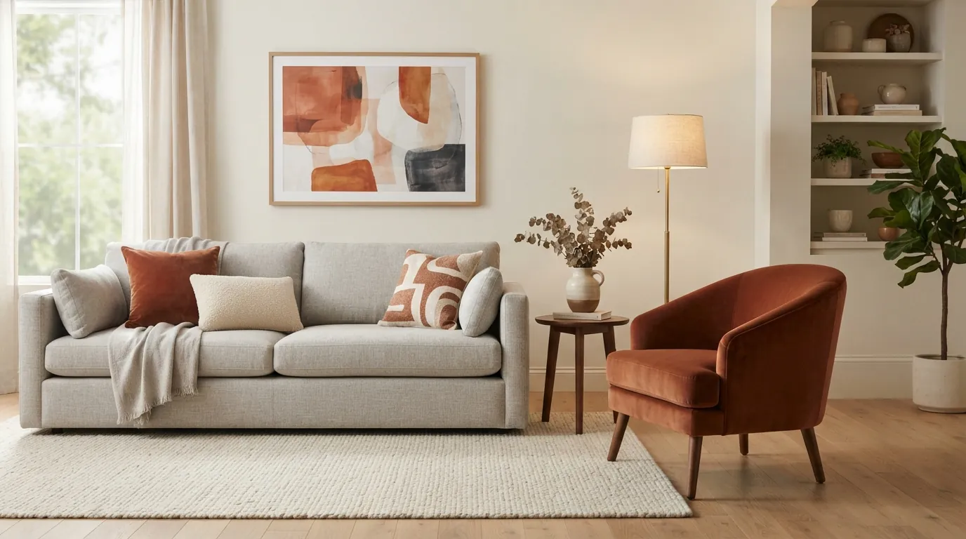 What Color Accent Chair Goes With My Sofa? A Simple Formula + Examples - Read More Decor Copilot Real Estate Design Ideas