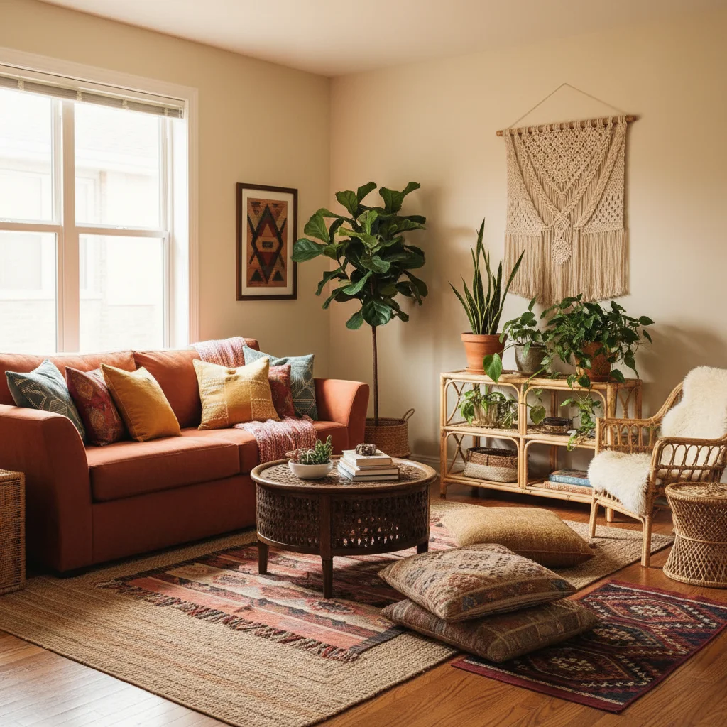 Bohemian interior design