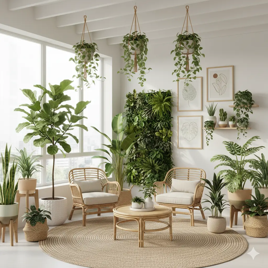 Botanical interior design