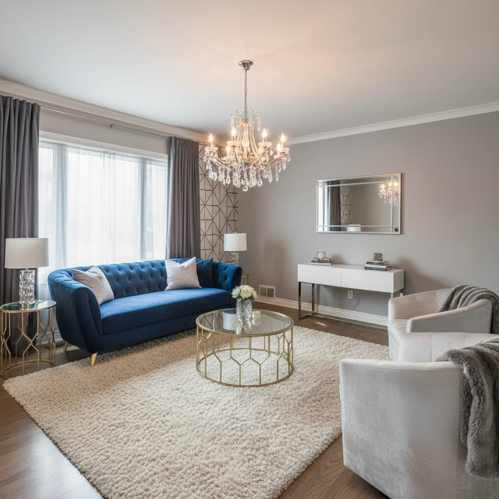 Hollywood Glam interior design