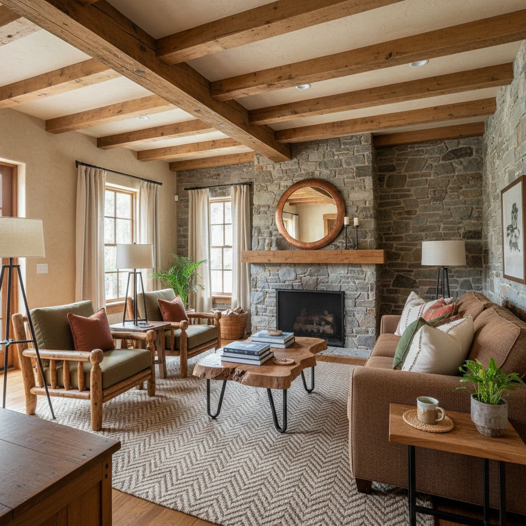 Rustic interior design