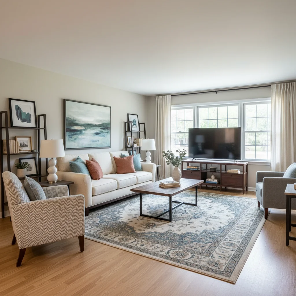Transitional interior design